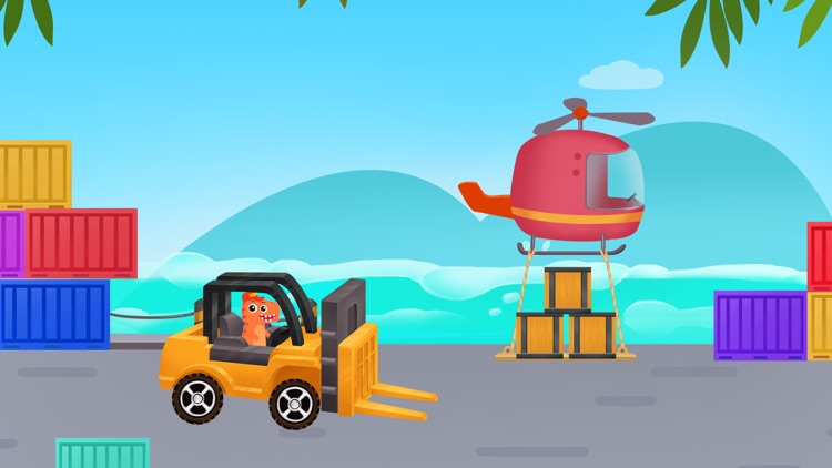 Kids Construction Trucks Drive screenshot-3