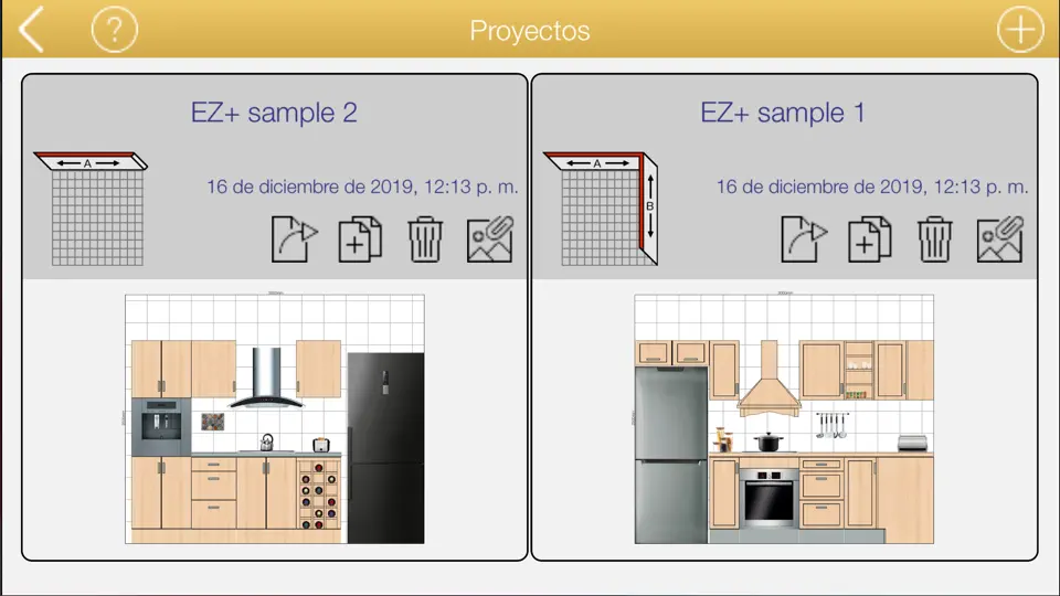 Captura de pantalla de EZ Kitchen+ en iPhone 3