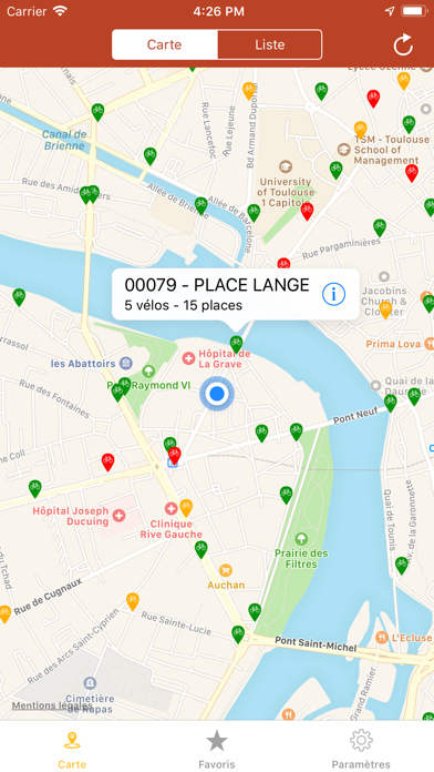 Screenshot #1 pour Simple VélôToulouse