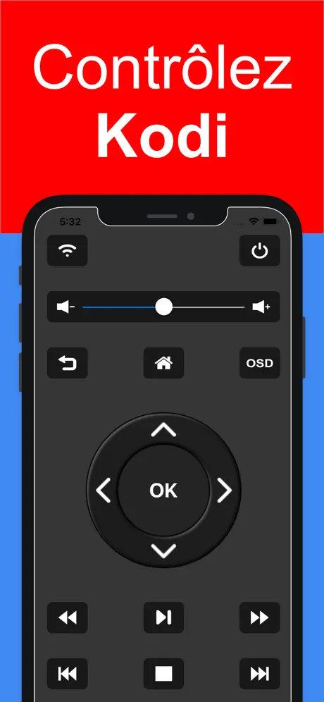 Kodimote : Télécommande Kodi