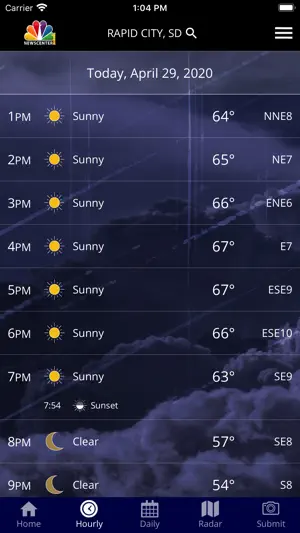 NC1 Weather screenshot 2