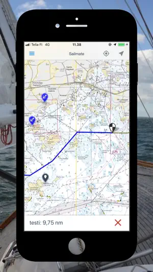 Nautics Sailmate Classic screenshot 2
