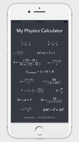 Game screenshot My Physics Calculator mod apk