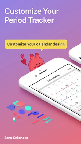 Game screenshot Bom Calendar - Period tracker mod apk