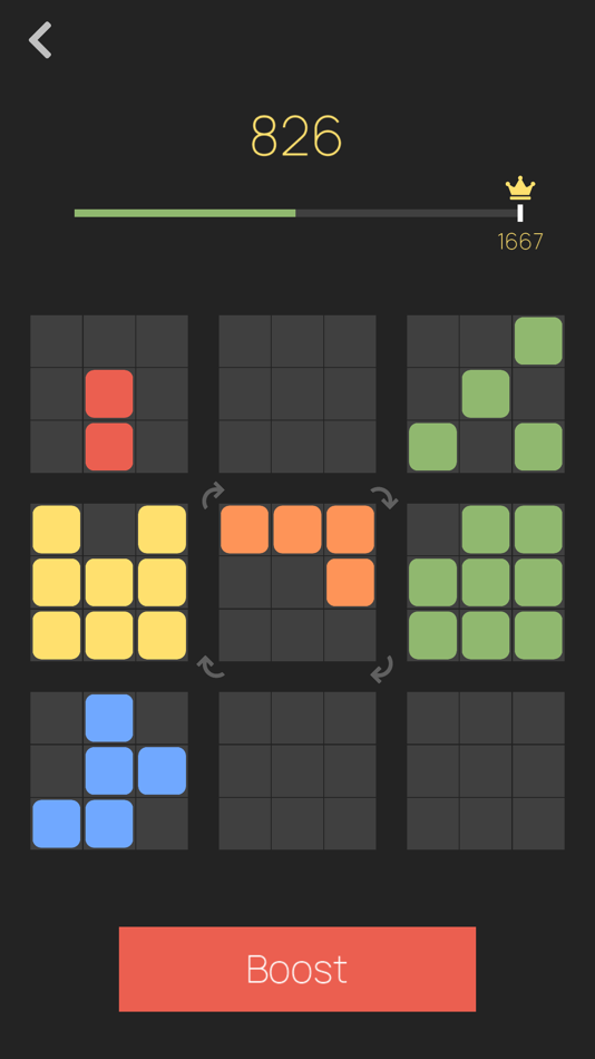#2. 9 Squares! (iOS) 由: Second Gear Games