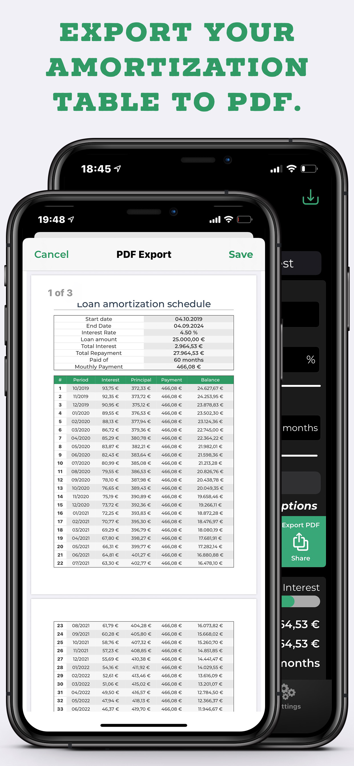 Loan Calculator and Manager screenshot 4