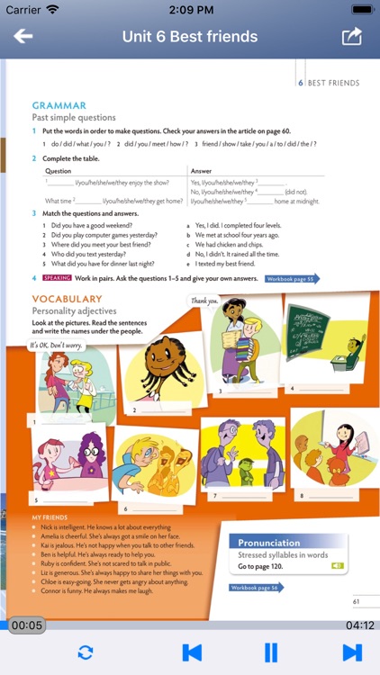 剑桥中学英语 Think 1 级别