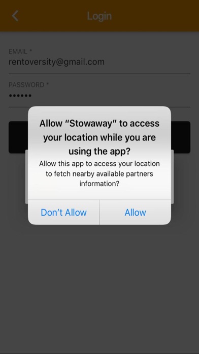 Screenshot #3 pour StowAway Customer