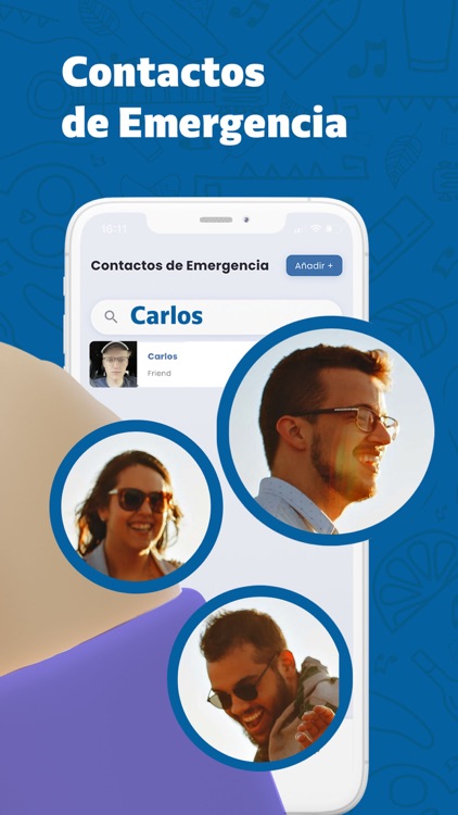 SafePall gps, amigos y familia