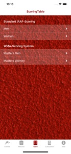 Athletics Score Calculator screenshot #4 for iPhone