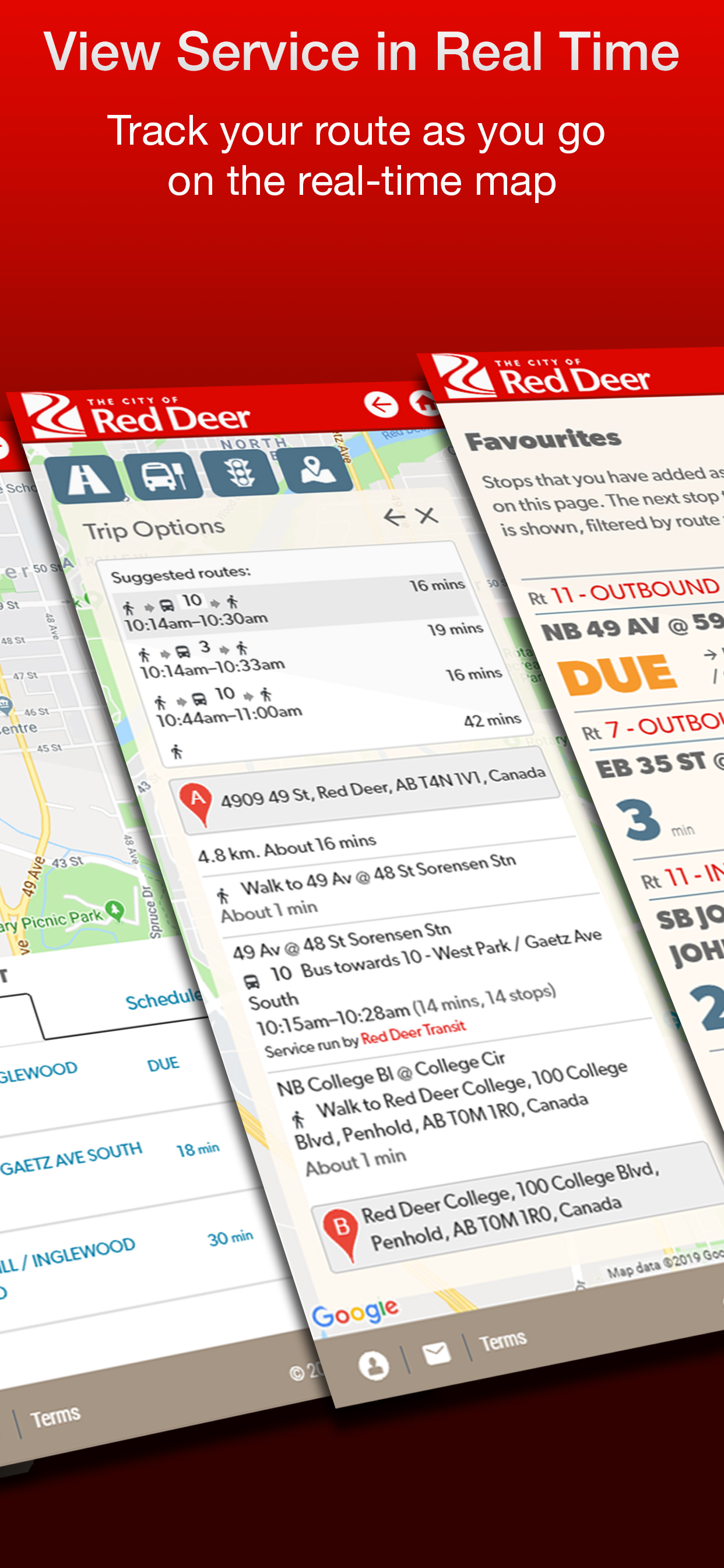 MyBus Red Deer screenshot 3