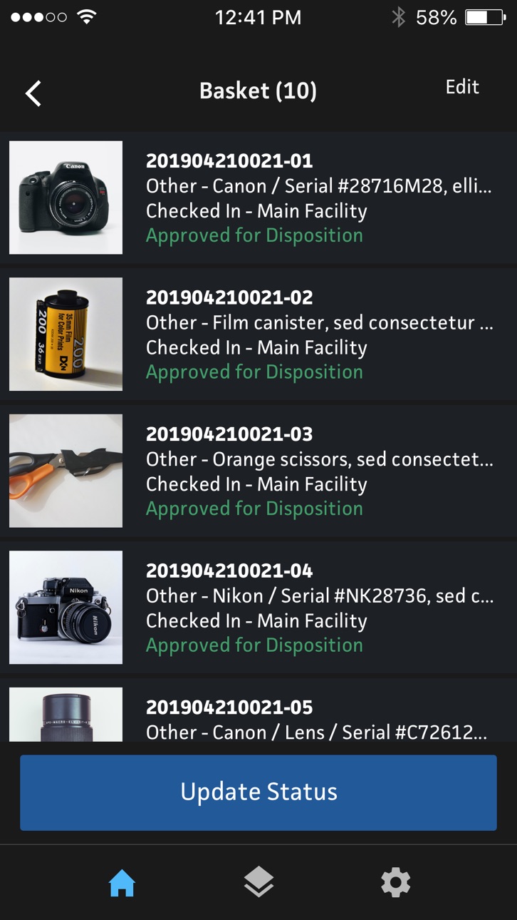 iPhone screenshot