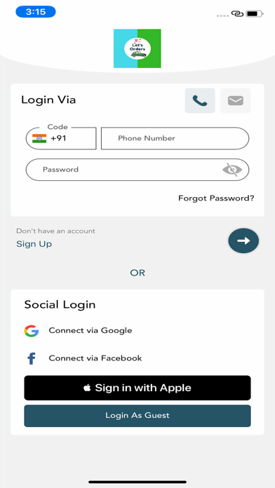 App screenshot