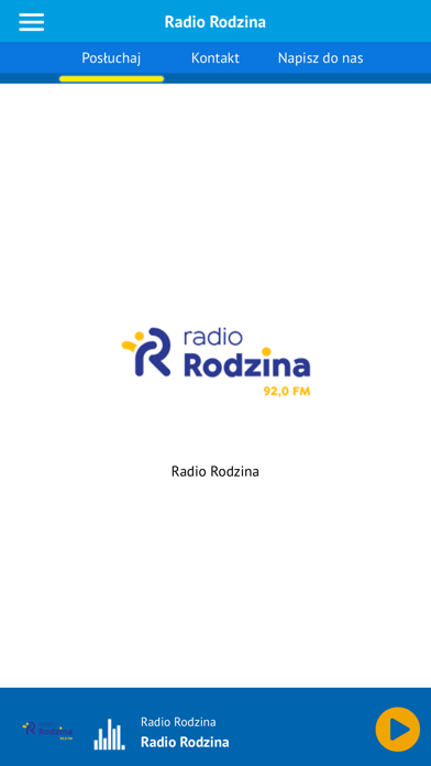 Screenshot #1 pour Radio Rodzina
