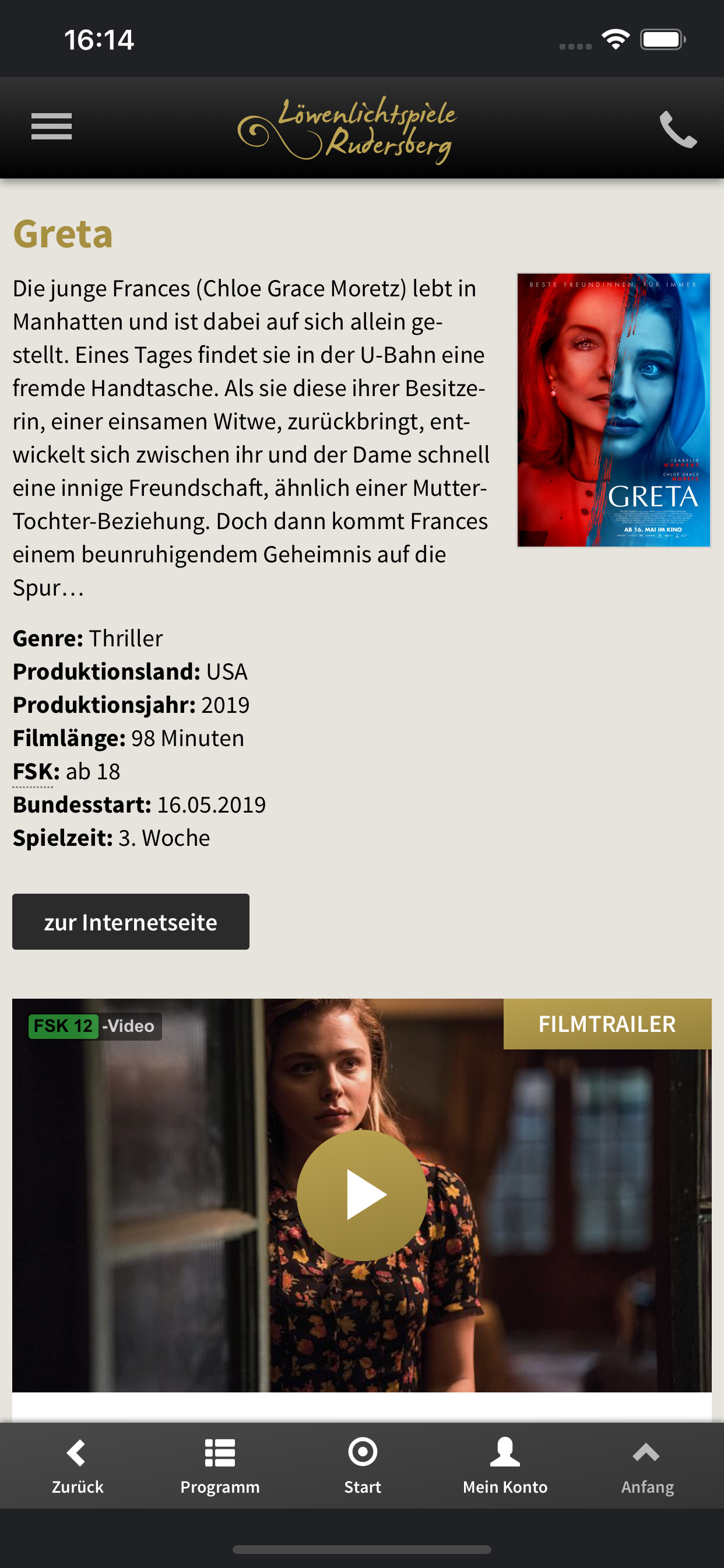 Löwenlichtspiele Rudersberg screenshot 5