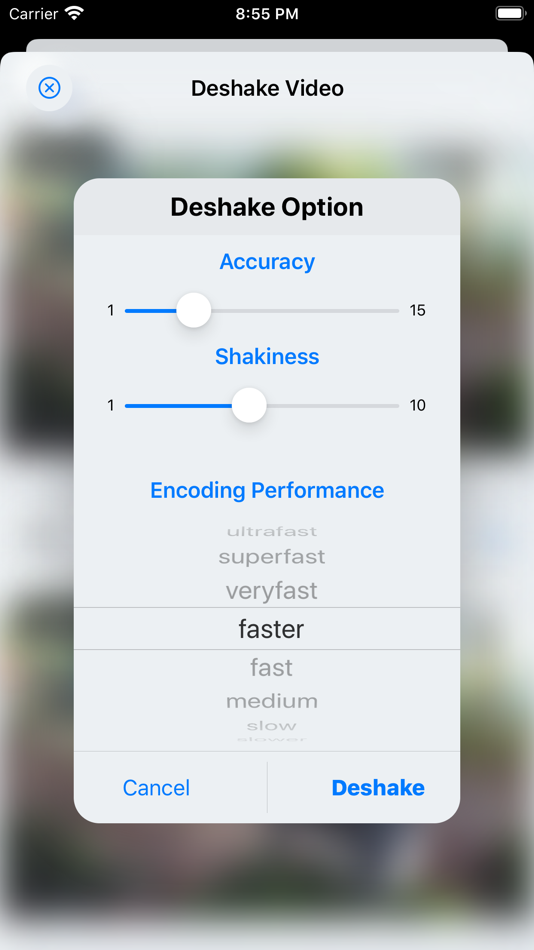 #2. Video Deshake - Stabilizer (iOS) Av: Dongwook Cho