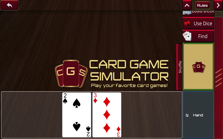 #1. Card Game Simulator (macOS) 由: Finol Digital LLC