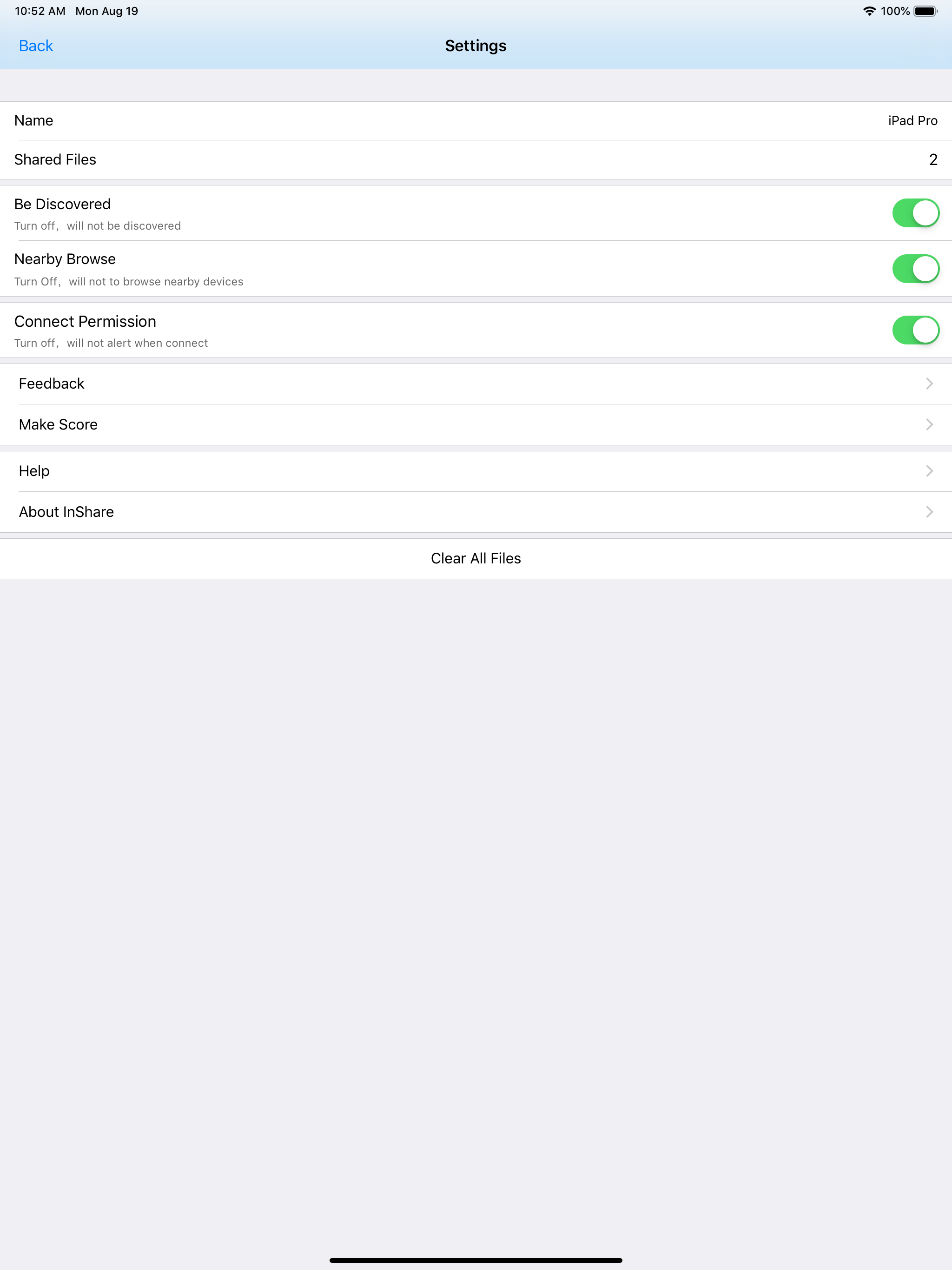 InShare Pro screenshot 4