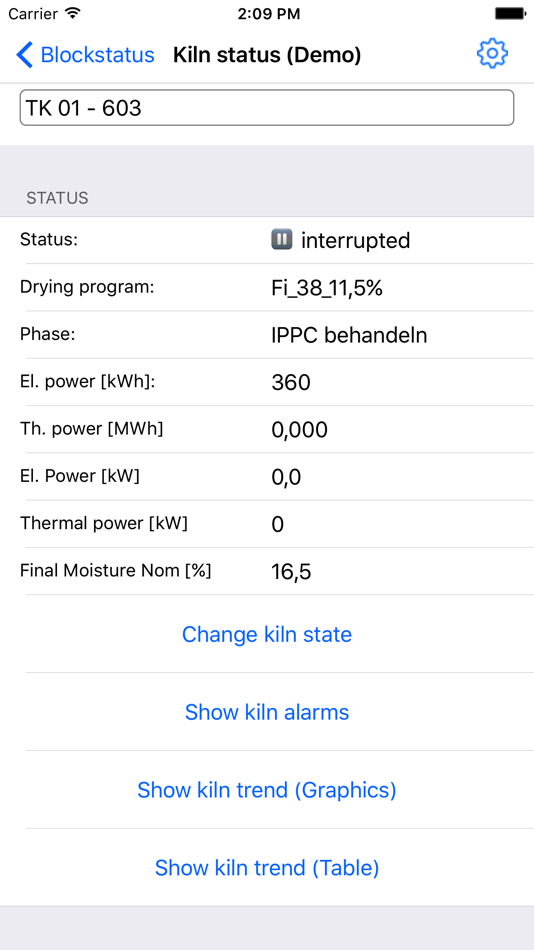 #2. MBDS-K5-SmartClient Mühlböck (iOS) 由: Mühlböck Holztrocknungsanlagen GmbH