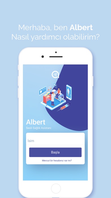 Albert Health Assistant Screenshot