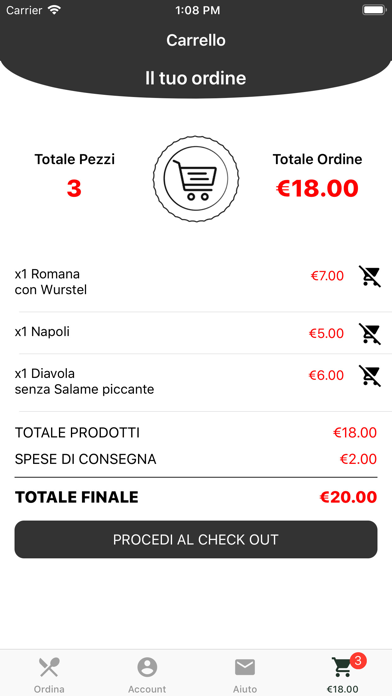 Finch Pizza Screenshot