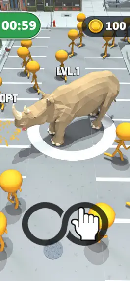 Game screenshot Rhino Rampage: City Simulator hack