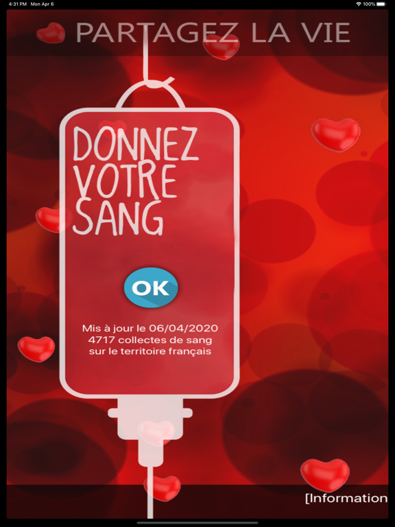 Screenshot #5 pour Donnez votre sang