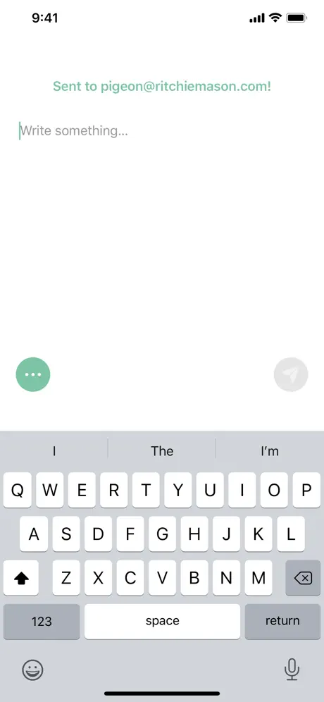Pigeon – Send Yourself Email