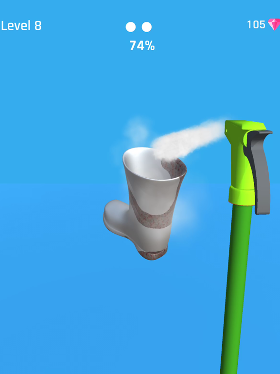 Pressure Paint 3D - Blow Rust iPad screenshot
