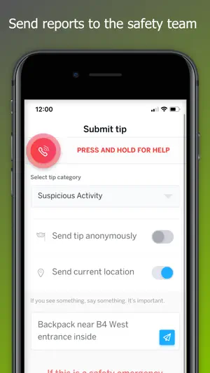 Omnilert screenshot 2