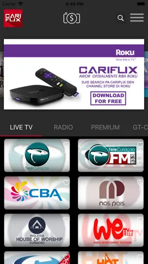 CARIFLIX screenshot 1