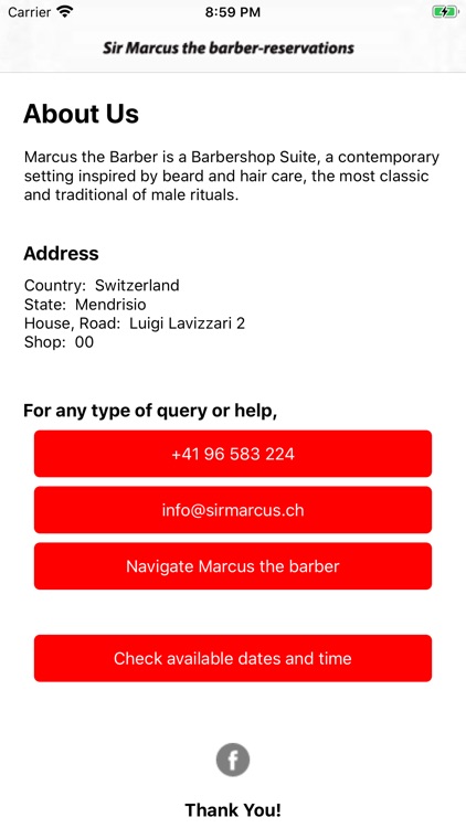 Marcus the barber-reservations