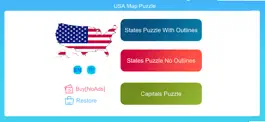 Game screenshot USA Map Puzzle Game mod apk
