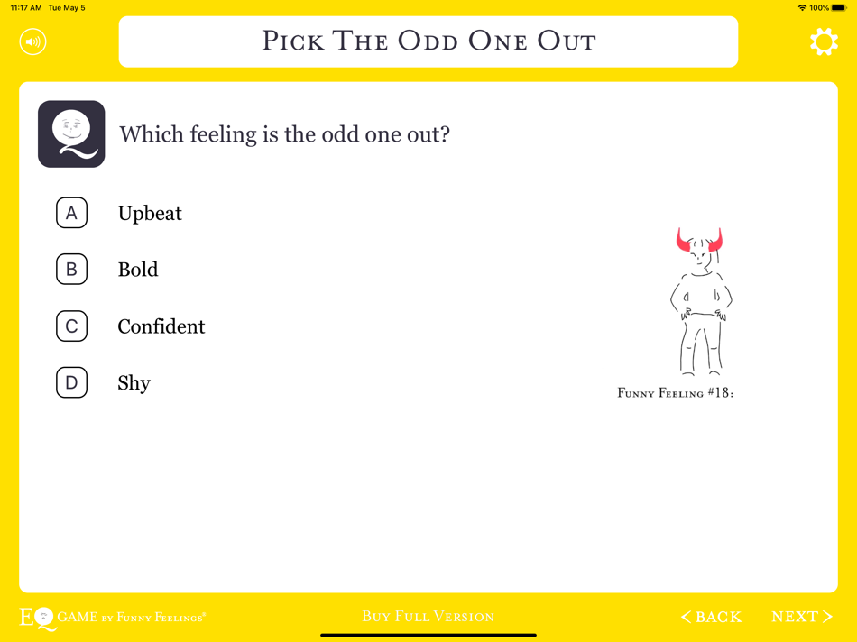 #5. EQ Game by Funny Feelings ® (iOS) 由: Funny Feelings®