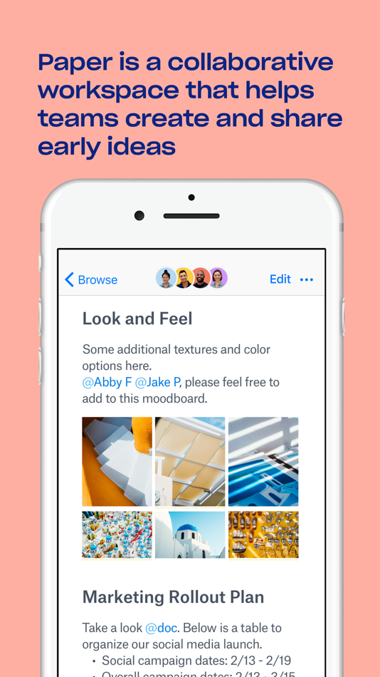 #1. Paper by Dropbox (iOS) 由: Dropbox, Inc.