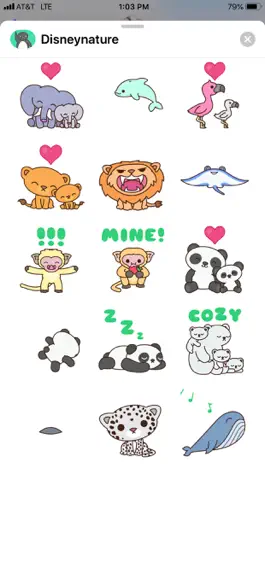 Game screenshot Disney Stickers: Disneynature apk