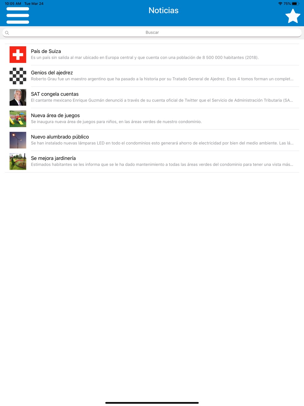 iPad screenshot
