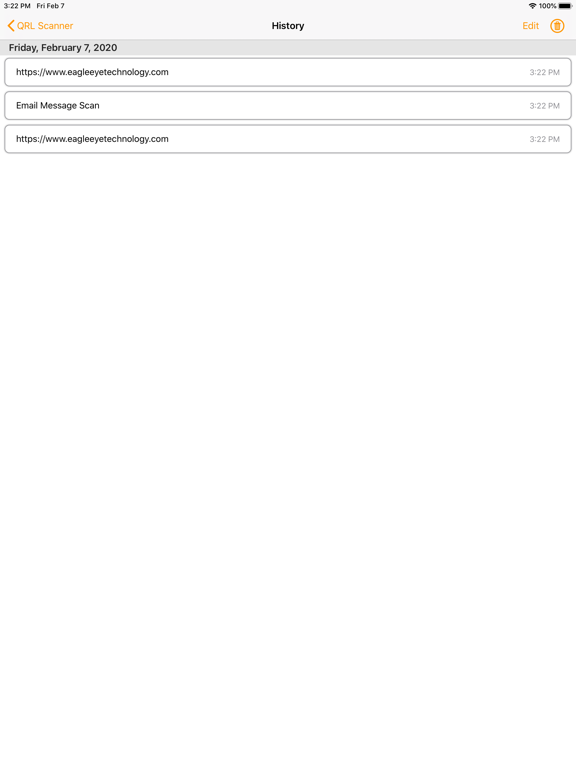 QRL SCANNER: SCAN QR CODES iPad screenshot 4 - Utilities app