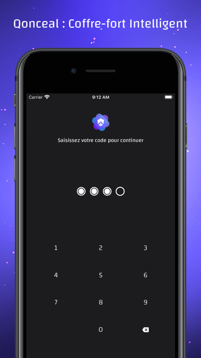 Screenshot #1 pour Qonceal - Smart Vault