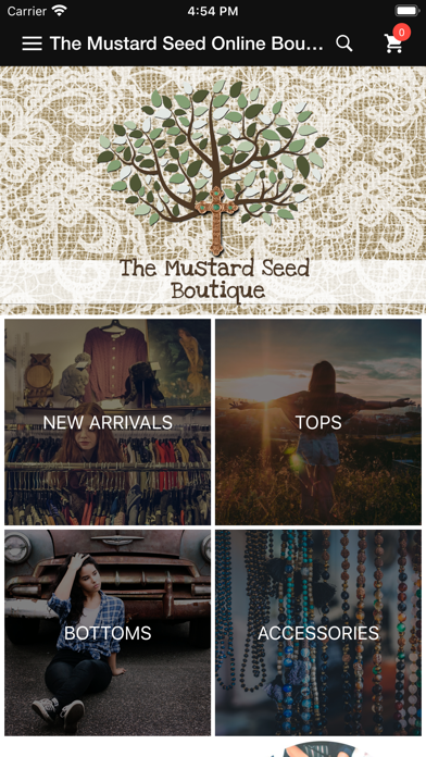 The Mustard Seed Online Boutiq screenshot 2