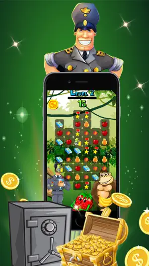 Funny Fruits Monkey screenshot 2