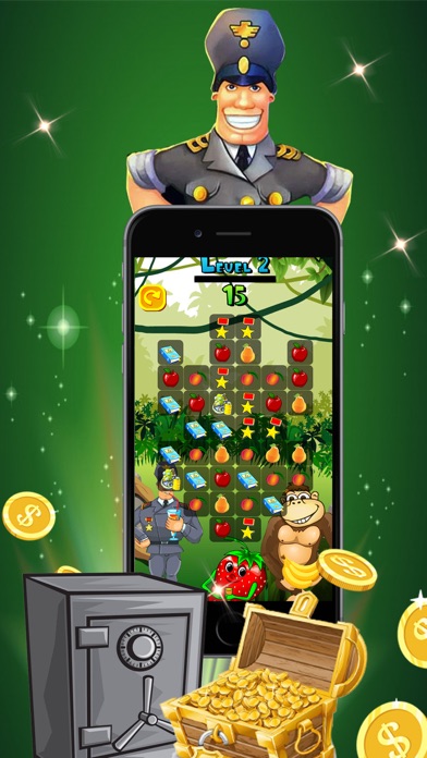 Funny Fruits Monkey Screenshot