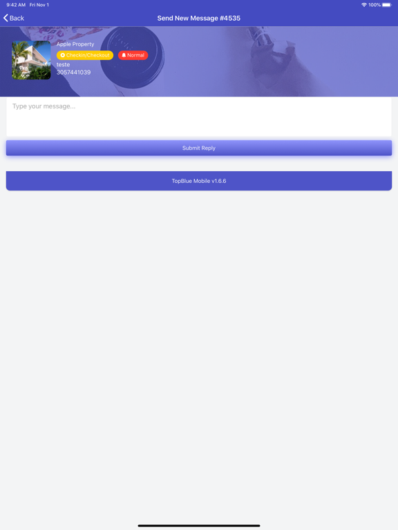 TopBlue Mobile iPad screenshot 7 - Business app