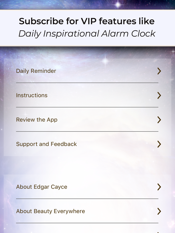 Edgar Cayce: Co-Creation iPad screenshot 5 - Lifestyle app