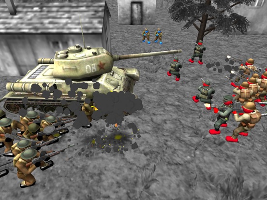 Stickman WW2 Battle Simulator iPad screenshot 4 - Games app