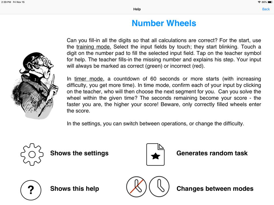 #2. Lehrer Lämpel: Number Wheels (iOS) 由: Claus Zinn
