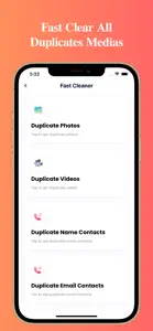 Clean Phone: Duplicate remover screenshot #2 for iPhone