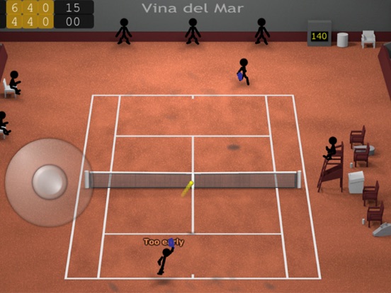 Screenshot #1 for Stickman Tennis