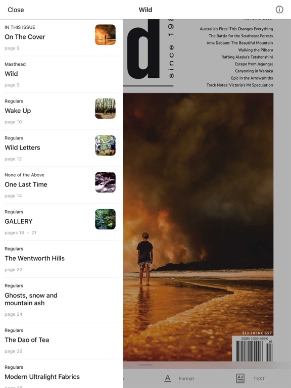 Wild iPad screenshot