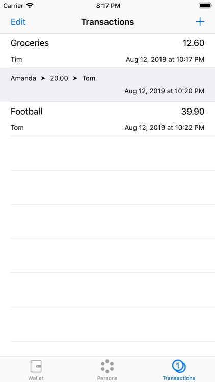 OurWallet - group wallet